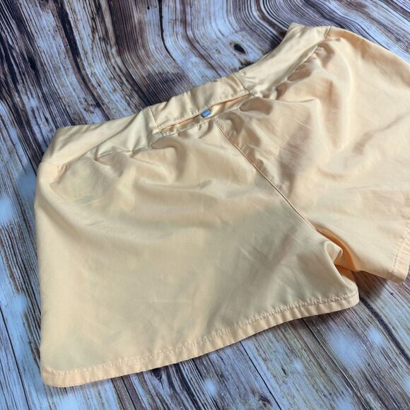 Nike Running Shorts Womens Size 2XL XXL Orange Dri Fit Crew Gym Run Casual Melon - Picture 6 of 13